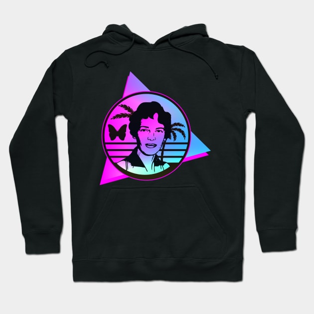 Amelia Vaporwave Hoodie by CTShirts